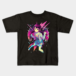 Azusa's Gentle Melodies iM@S Songbird Tee Kids T-Shirt